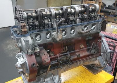 Mercedes 6 cylinder being stripped
