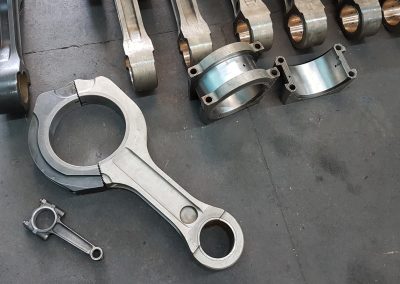 Parts for crack testing